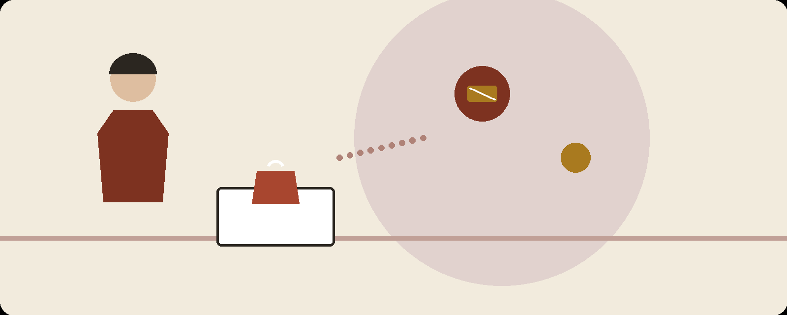 Illustration representing online product sales via shopping ads