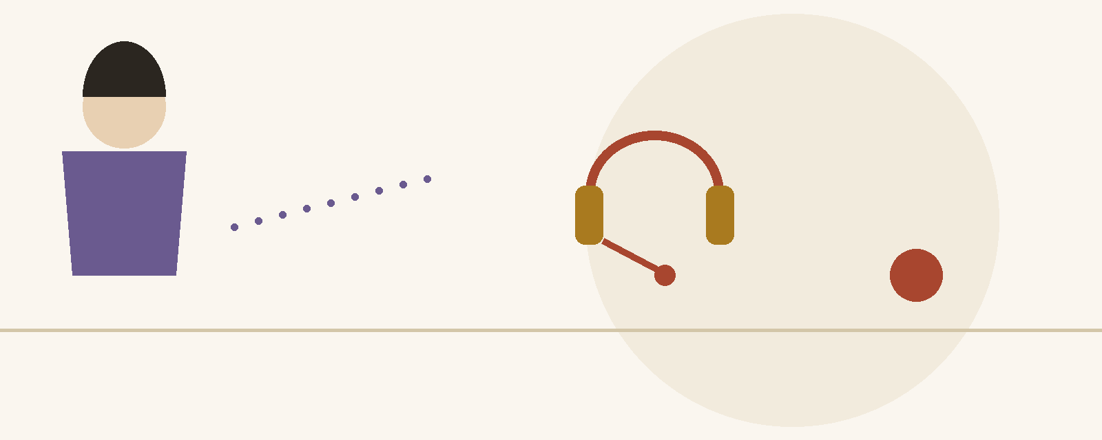 Illustration representing virtual assistant services